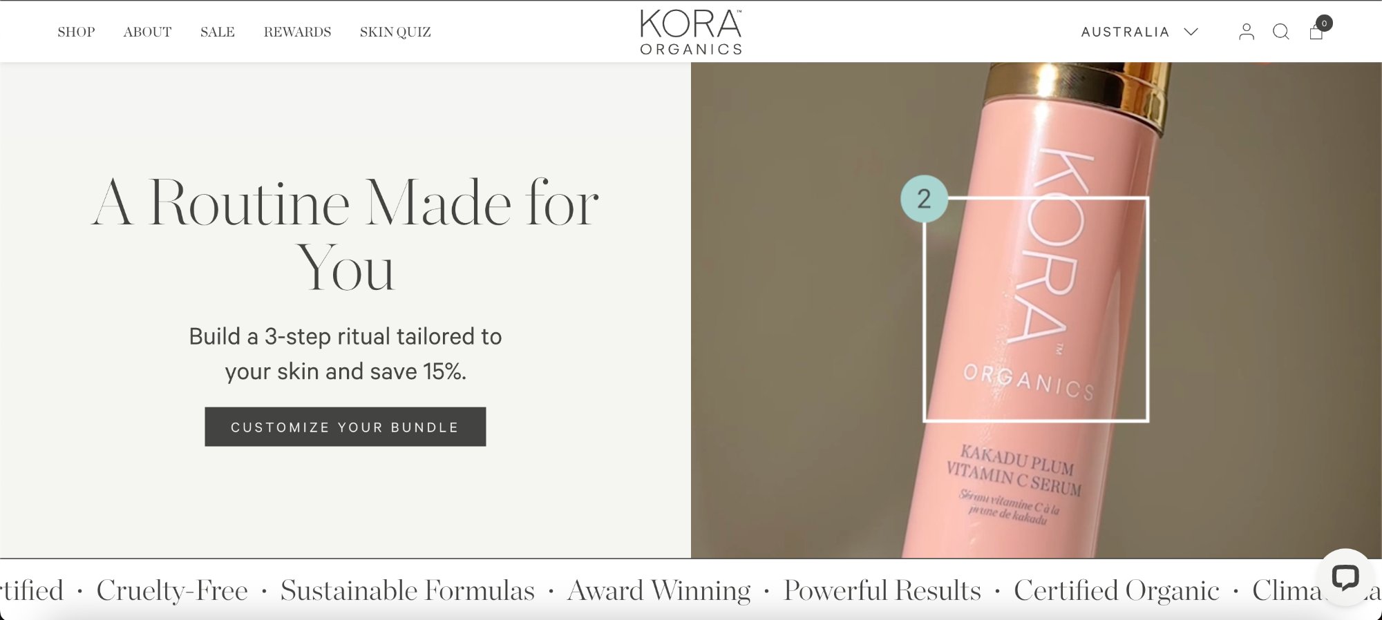 Kora Organics store